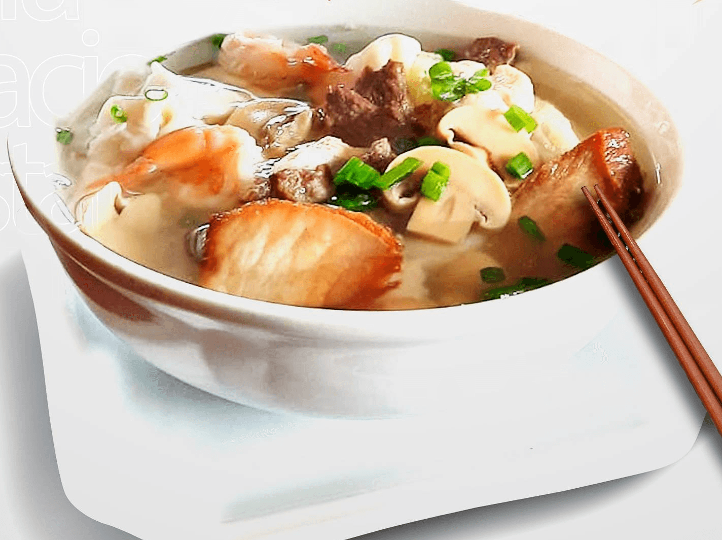 Sopa Wantán Especial