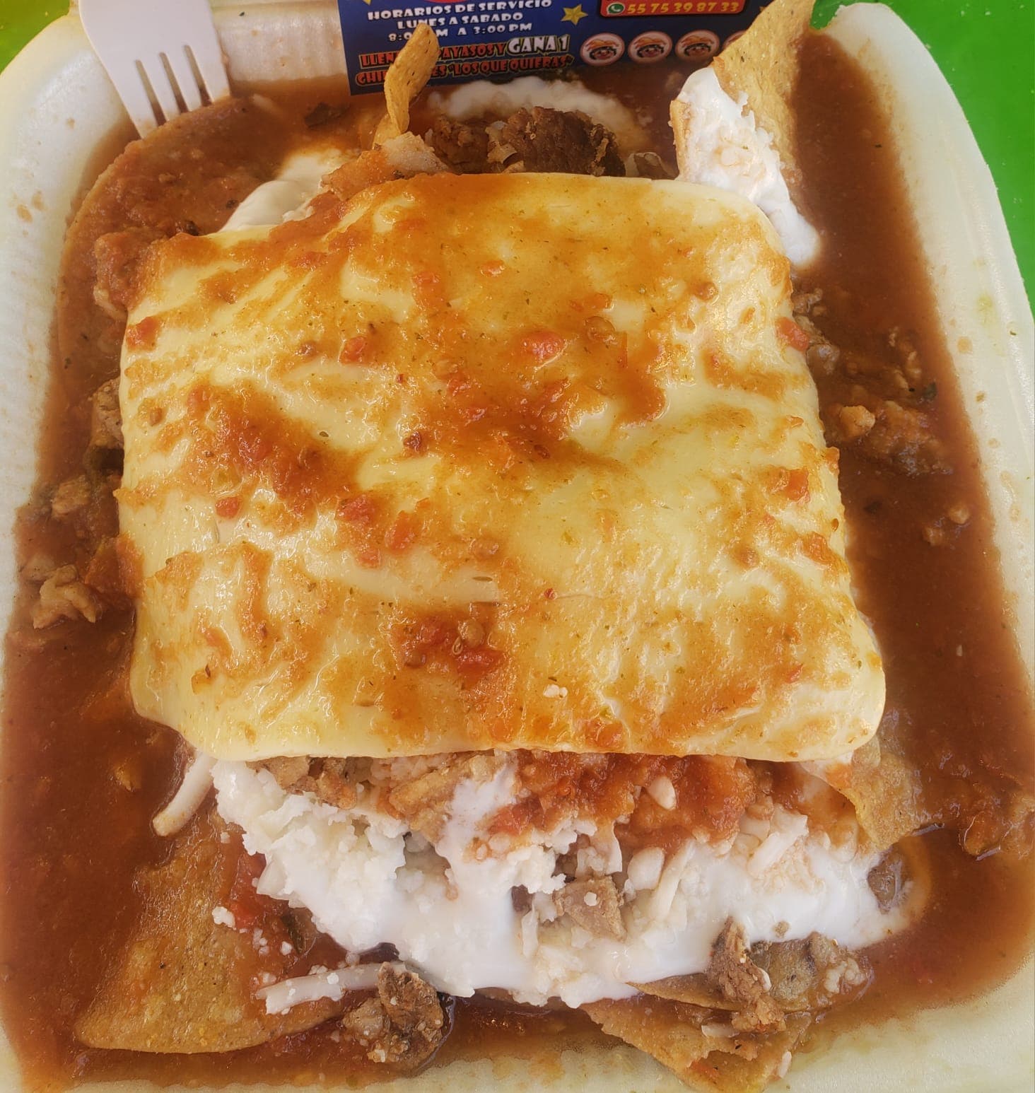 Chilaquiles Bomba Gratinados