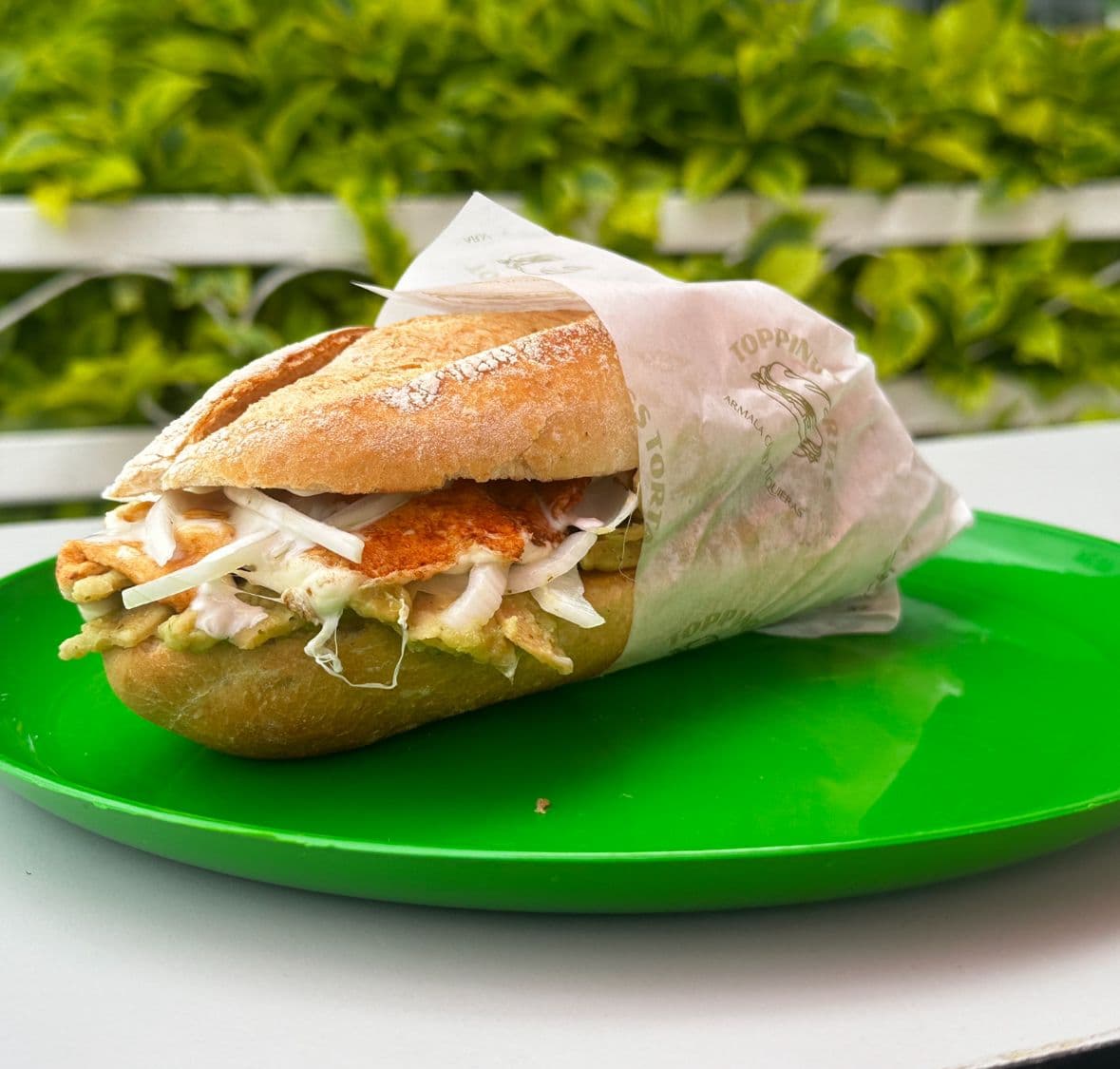 Torta de Chilaquiles