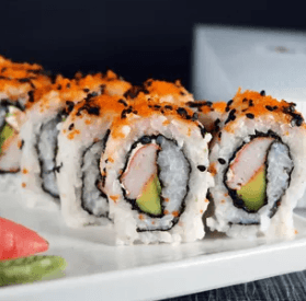 California Roll Entero Crudo x 10