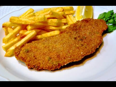 Milanesa de Res con Papas Fritas