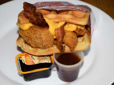 Chicken Waffle Sencillo *