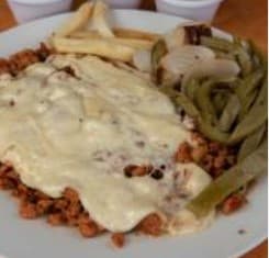 Alambre de Pastor con Queso