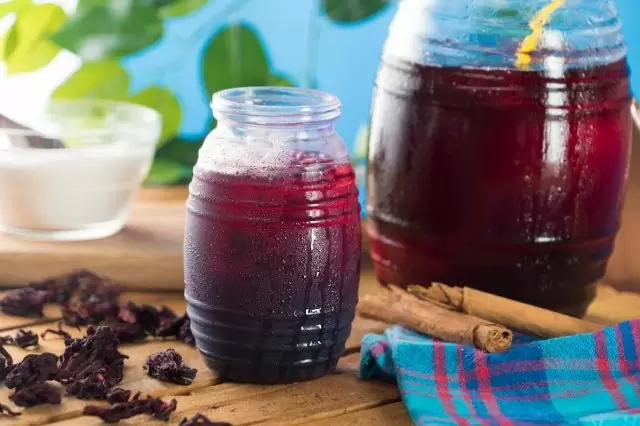 LITRO DE AGUA DE JAMAICA