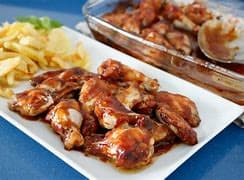 Alitas BBQ + Gaseosa