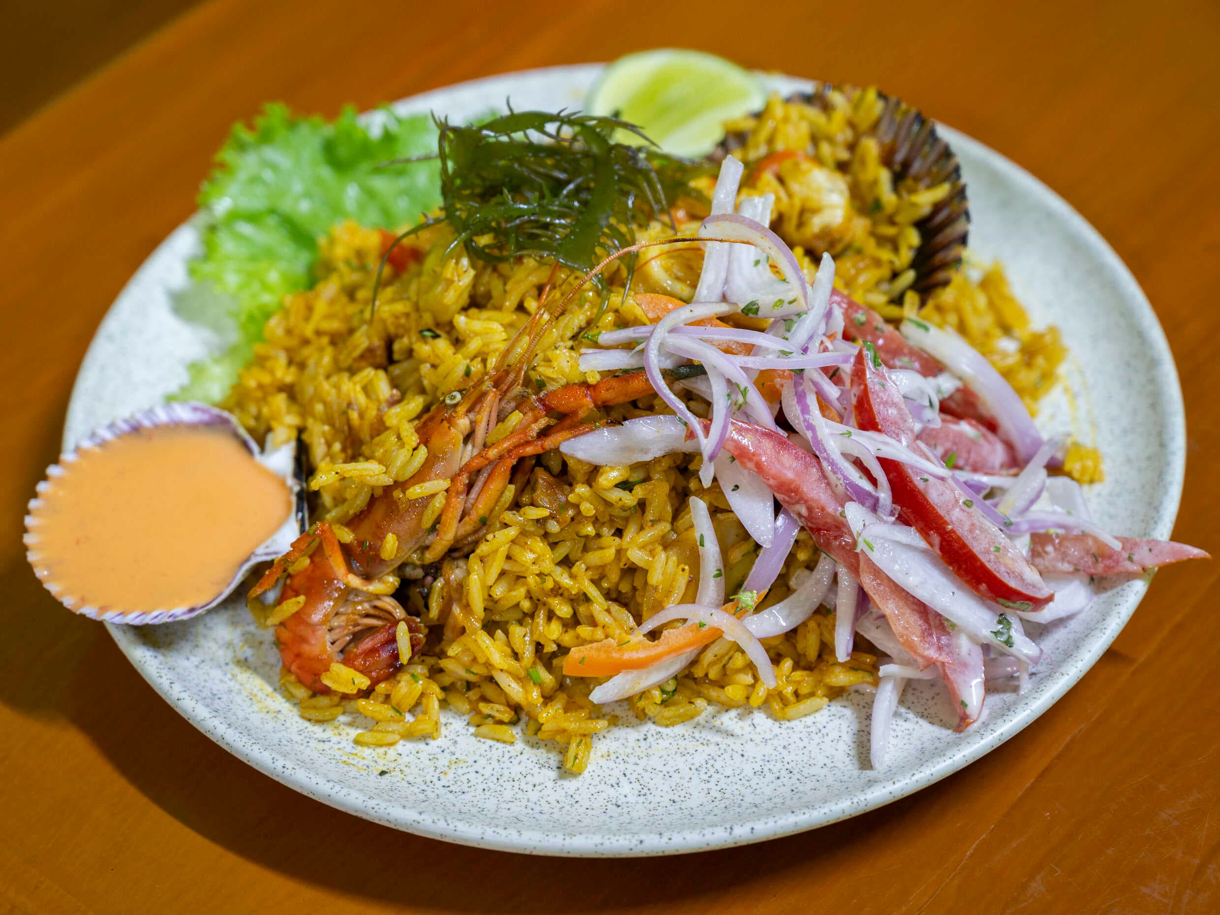 Arros con Mariscos