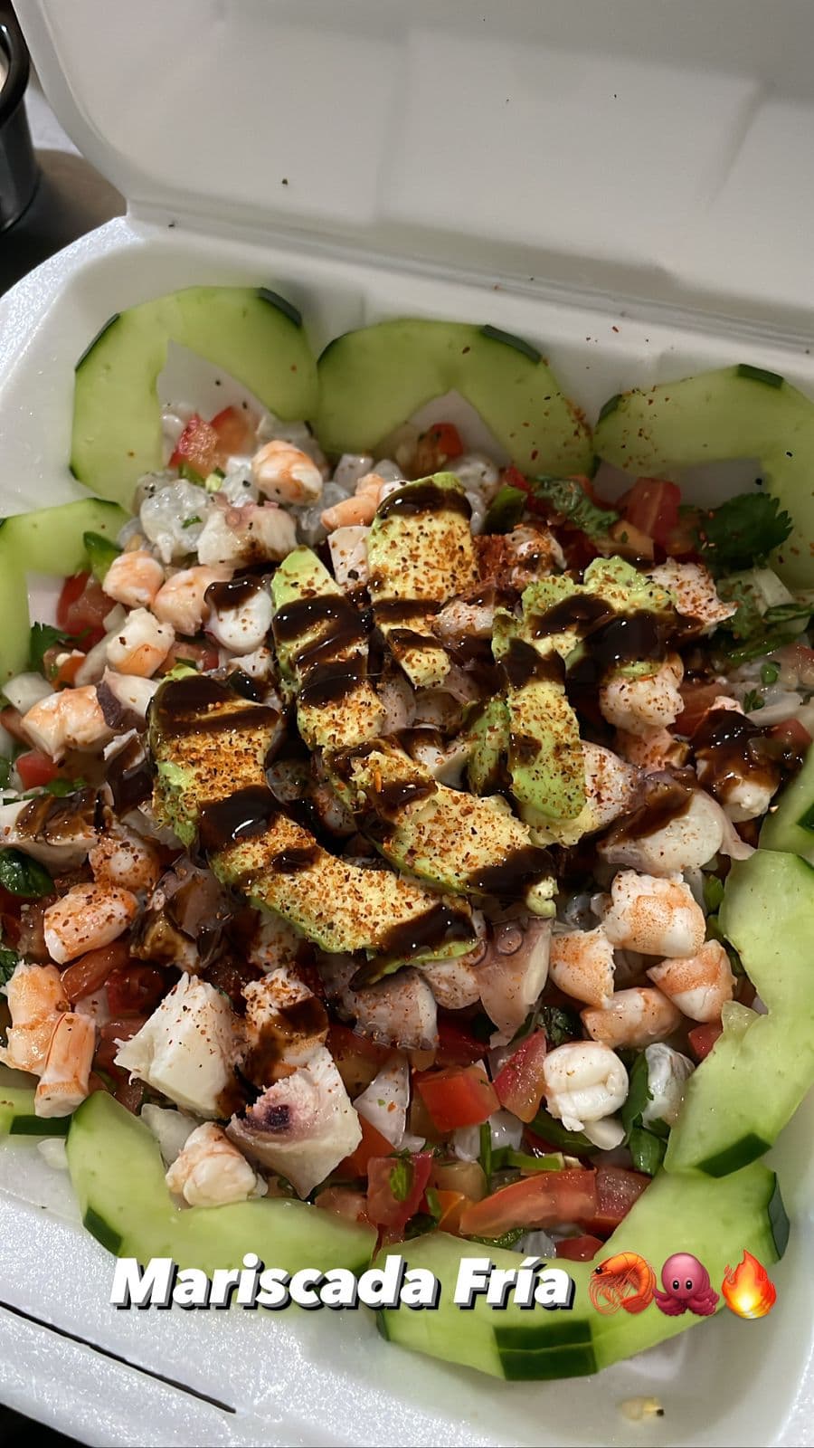 Mariscada fría