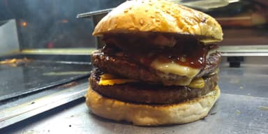 Hamburguesa BBQ Especial de Arrachera