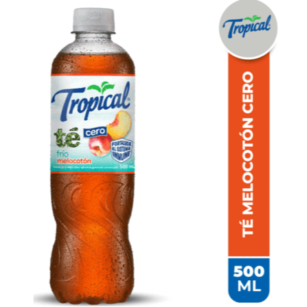 Tropical Melocotón Cero 500 ml