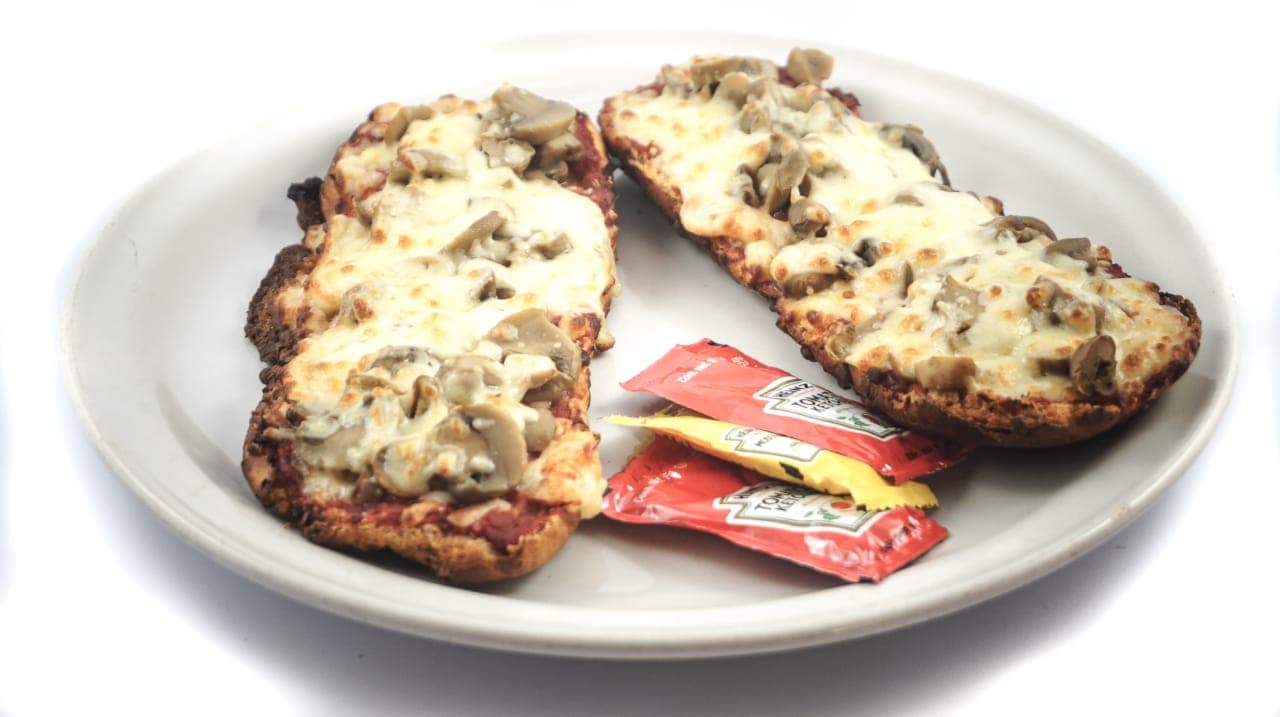 Baguettes-Pizza Champiñón