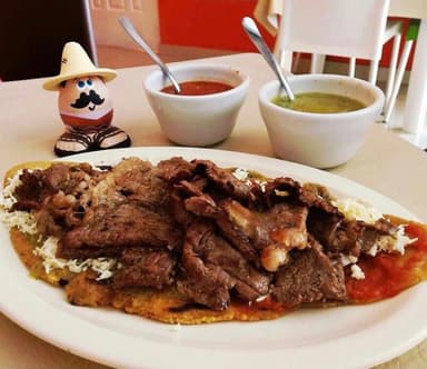 Huarache Costilla de Res