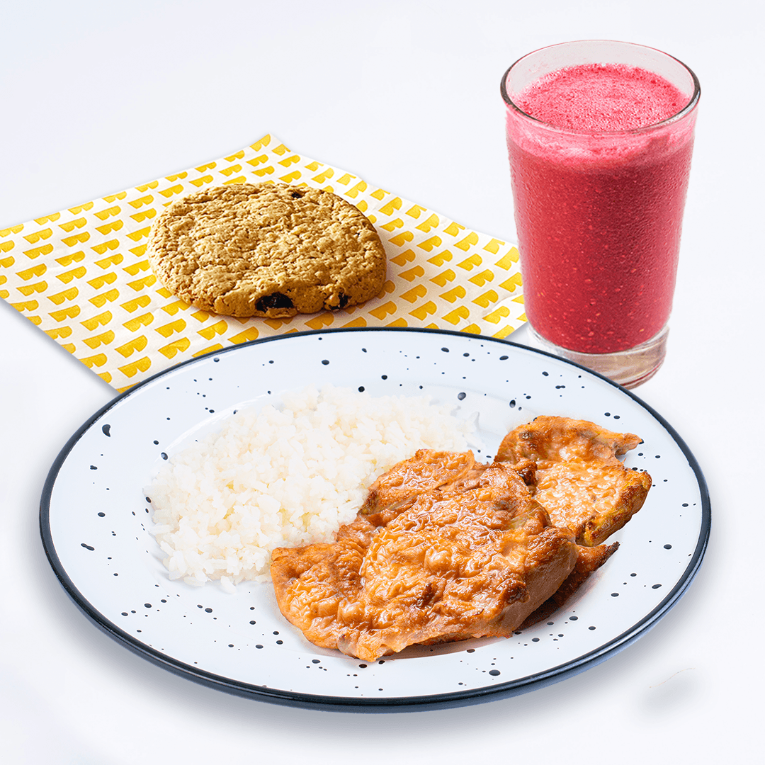 Menú Infantil Pollo Grillé con Galleta