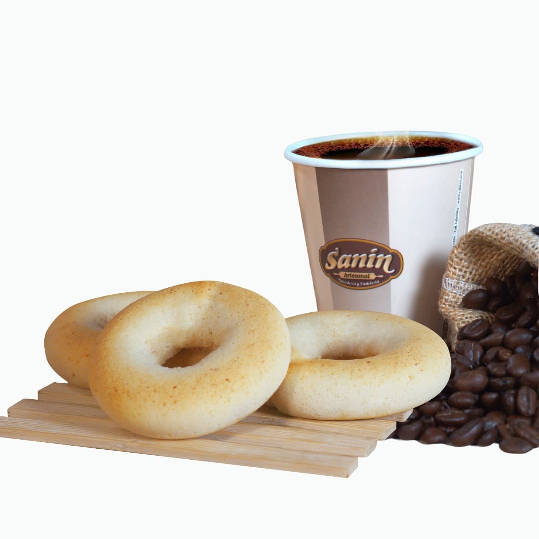 COMBO  PANDEBONO + CAFE CON LECHE
