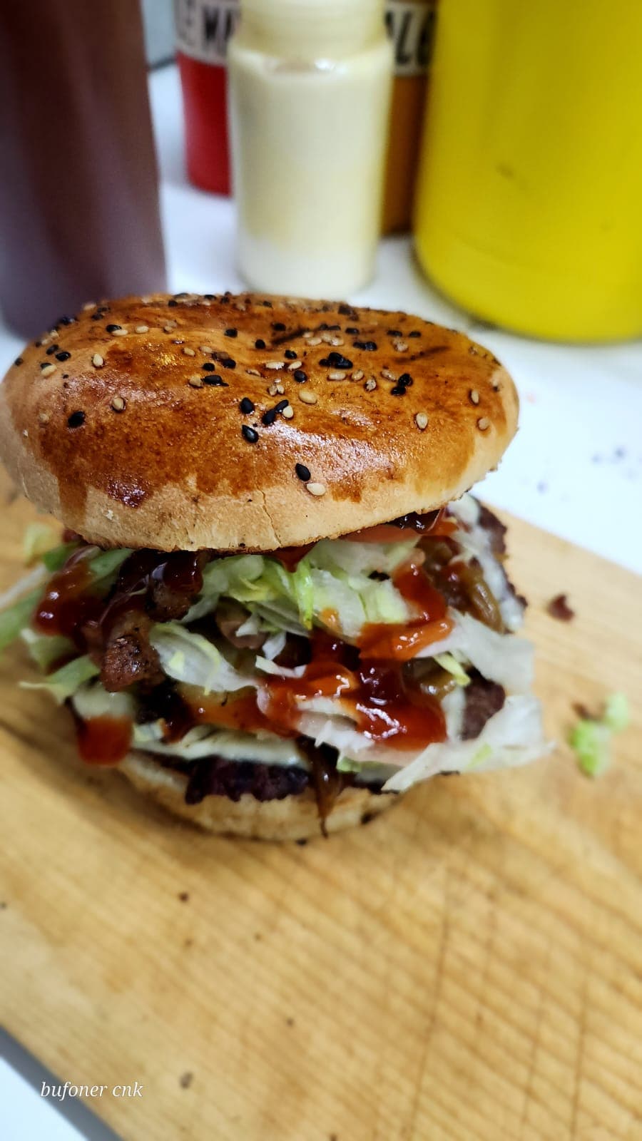 carne de hamburguesa extra