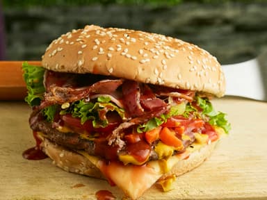 Hamburguesa BBQ