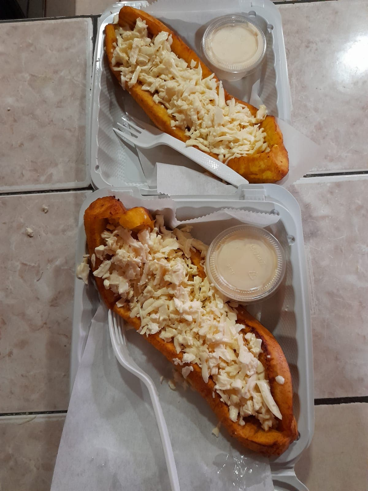 Maduro con Queso y Natilla