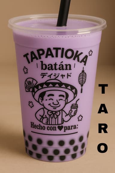 Taro Milk Tea 16 OZ