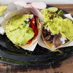 Taco Combinado -Asada y Longaniza-