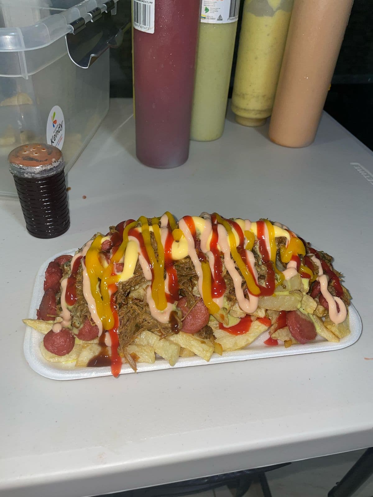 Salchipapa Grande