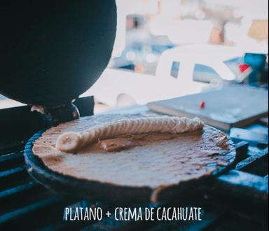 Marquesita Crema de Cacahuate y Plátano