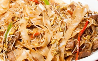Sa Ho Fan con Carne de Res Seco