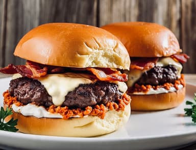 SÚPER PROMO 2x1 HAMBURGUESAS DE CHORIZO Y TOCINETA