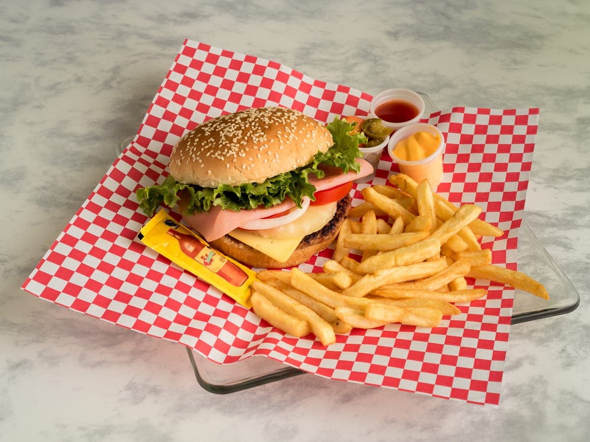 Hamburguesa Hawaiana K