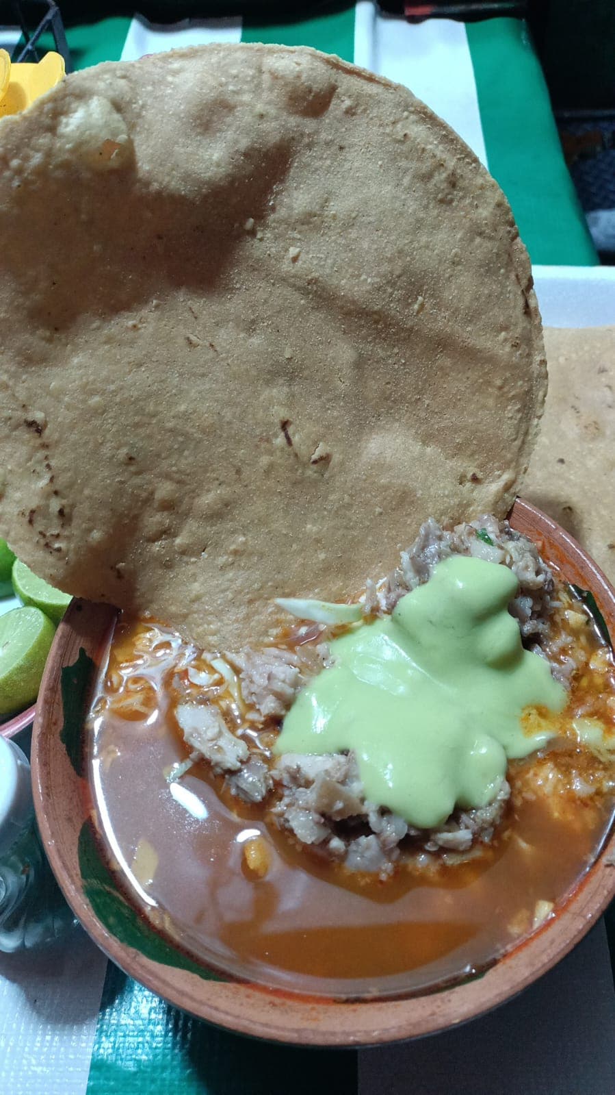 Pozole de Puerco 1/2 L