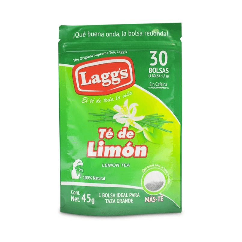 Laggs Té de Limón 100% Natural