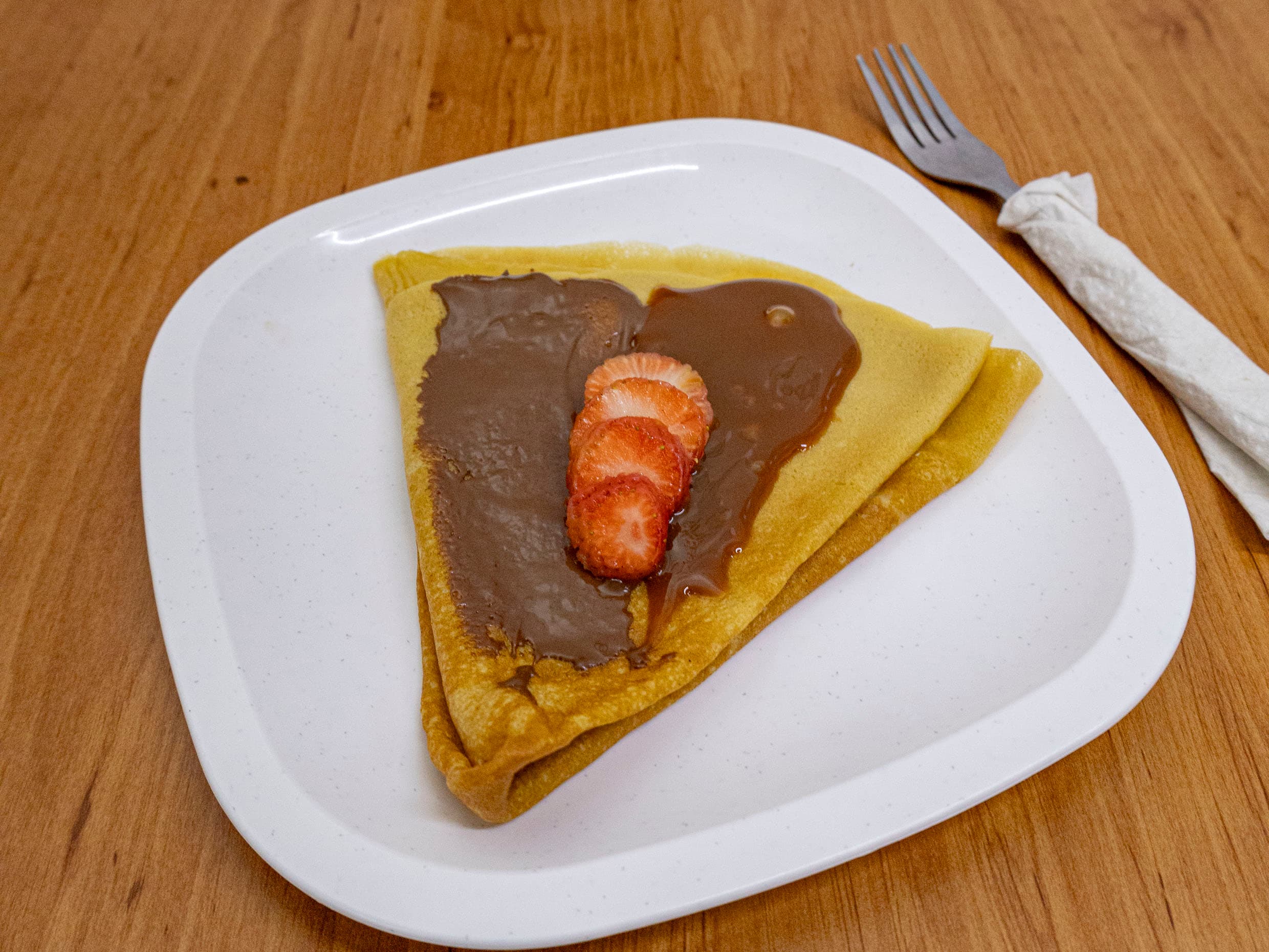Crepa de Nutella con Cajeta