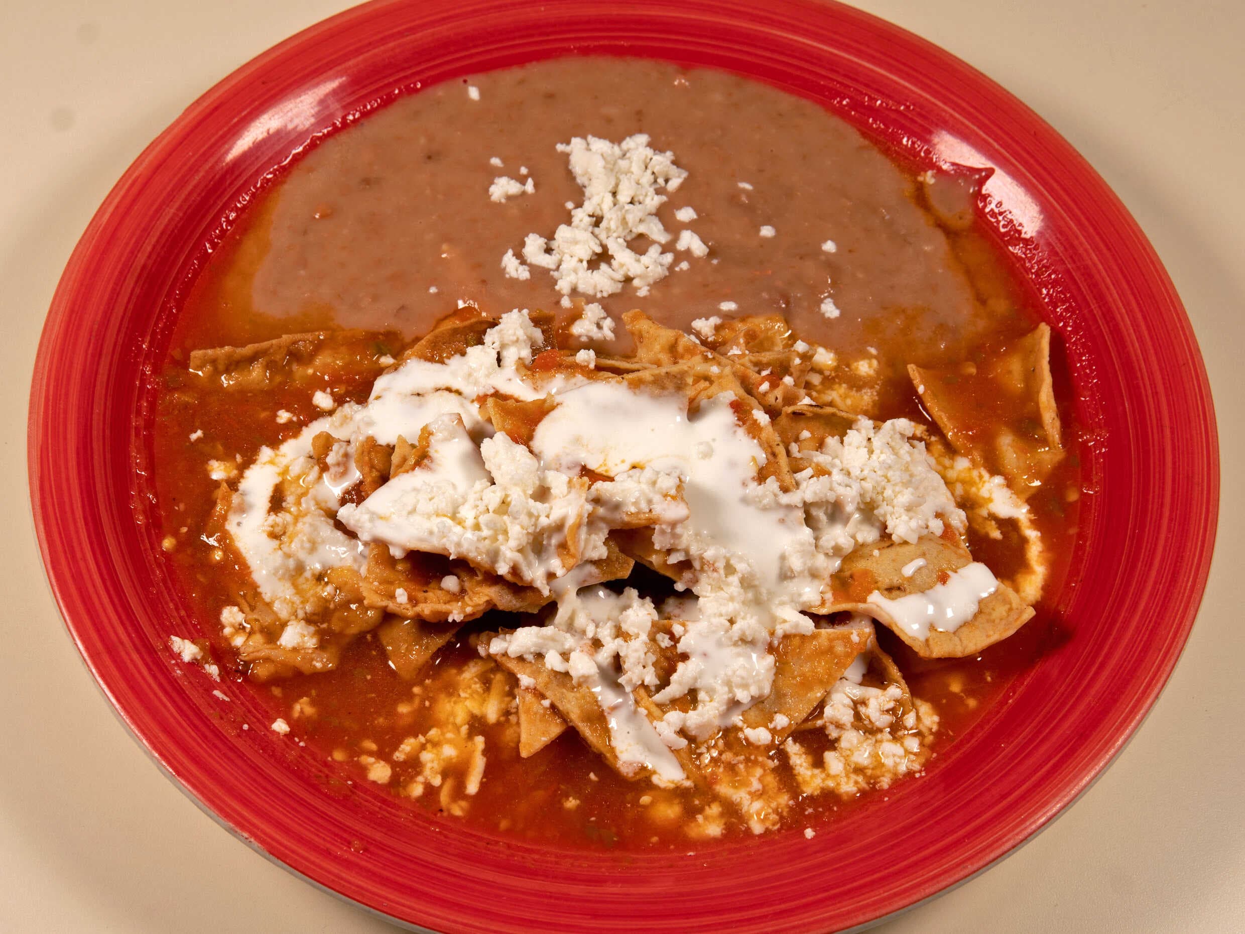 Chilaquiles Sencillos