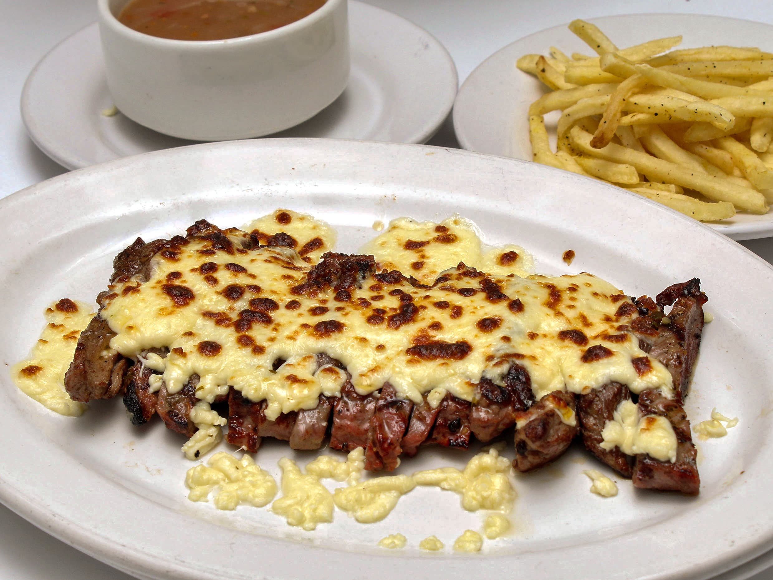 Arrachera Gratinada