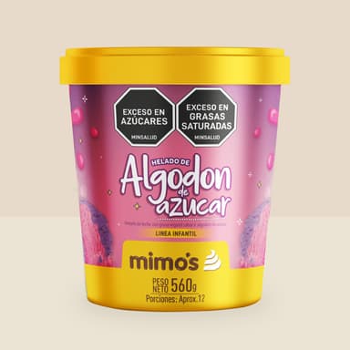 Litro de helado Clasico Algodón de Azucar