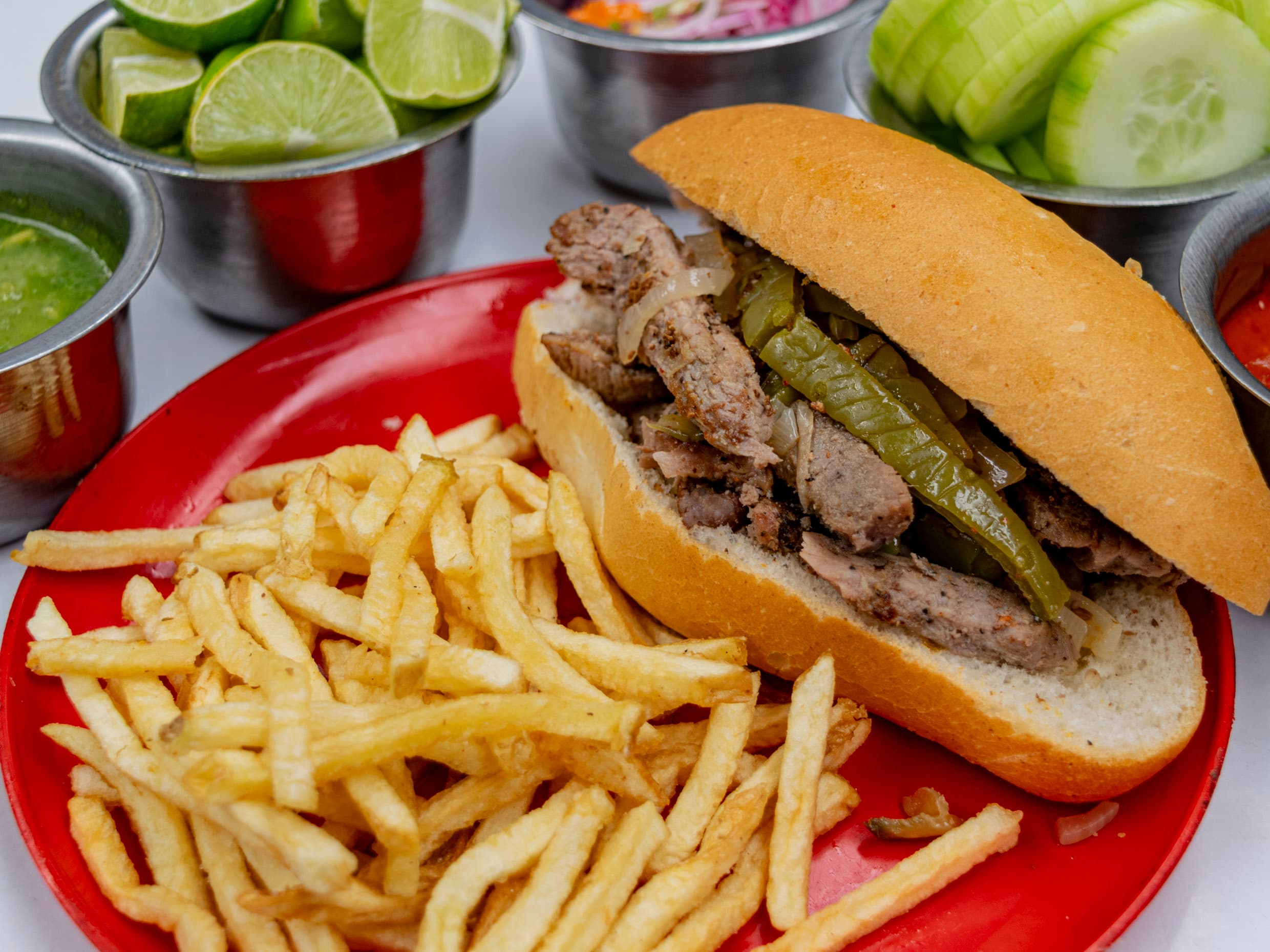 Torta de Arrachera 🤤