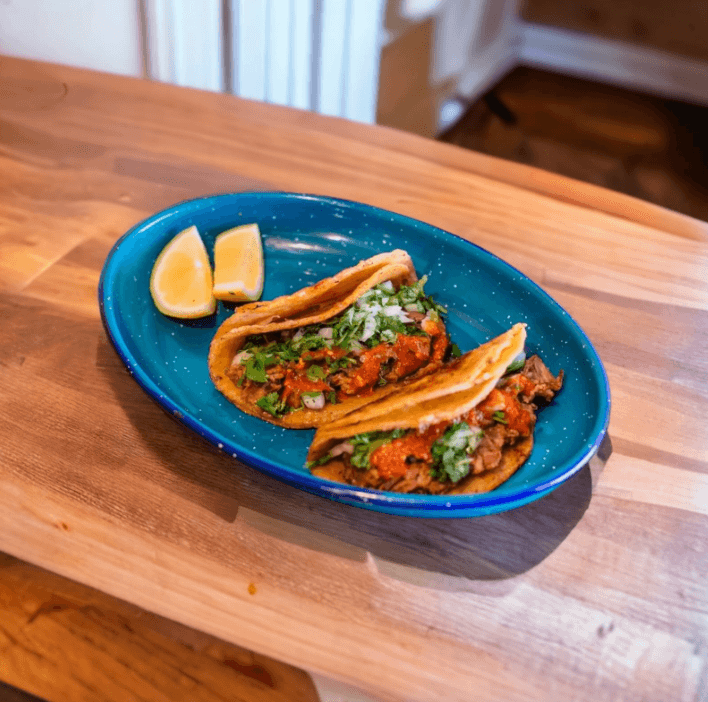 Promo 4 Tacos Birria + Agua Fresca