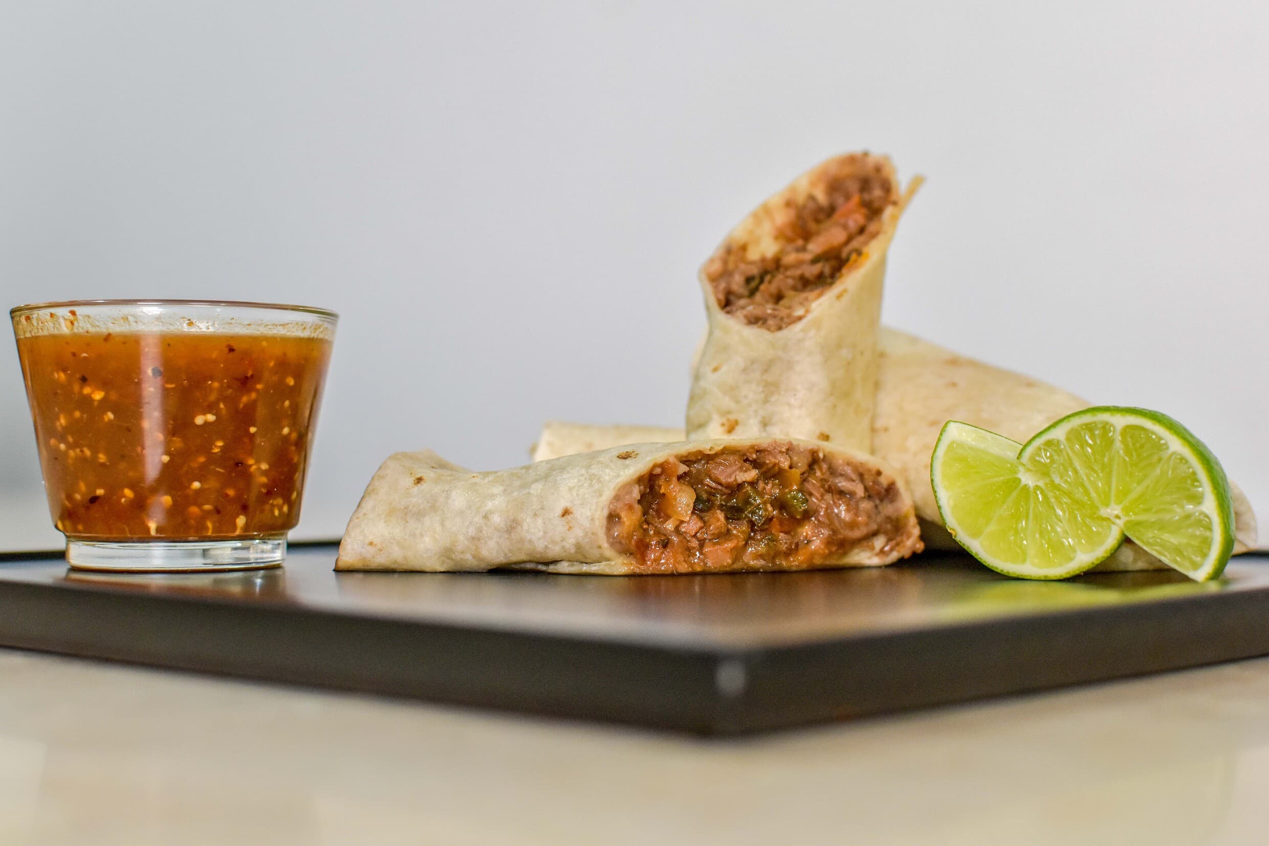 Burrito de Bistec a la Mexicana