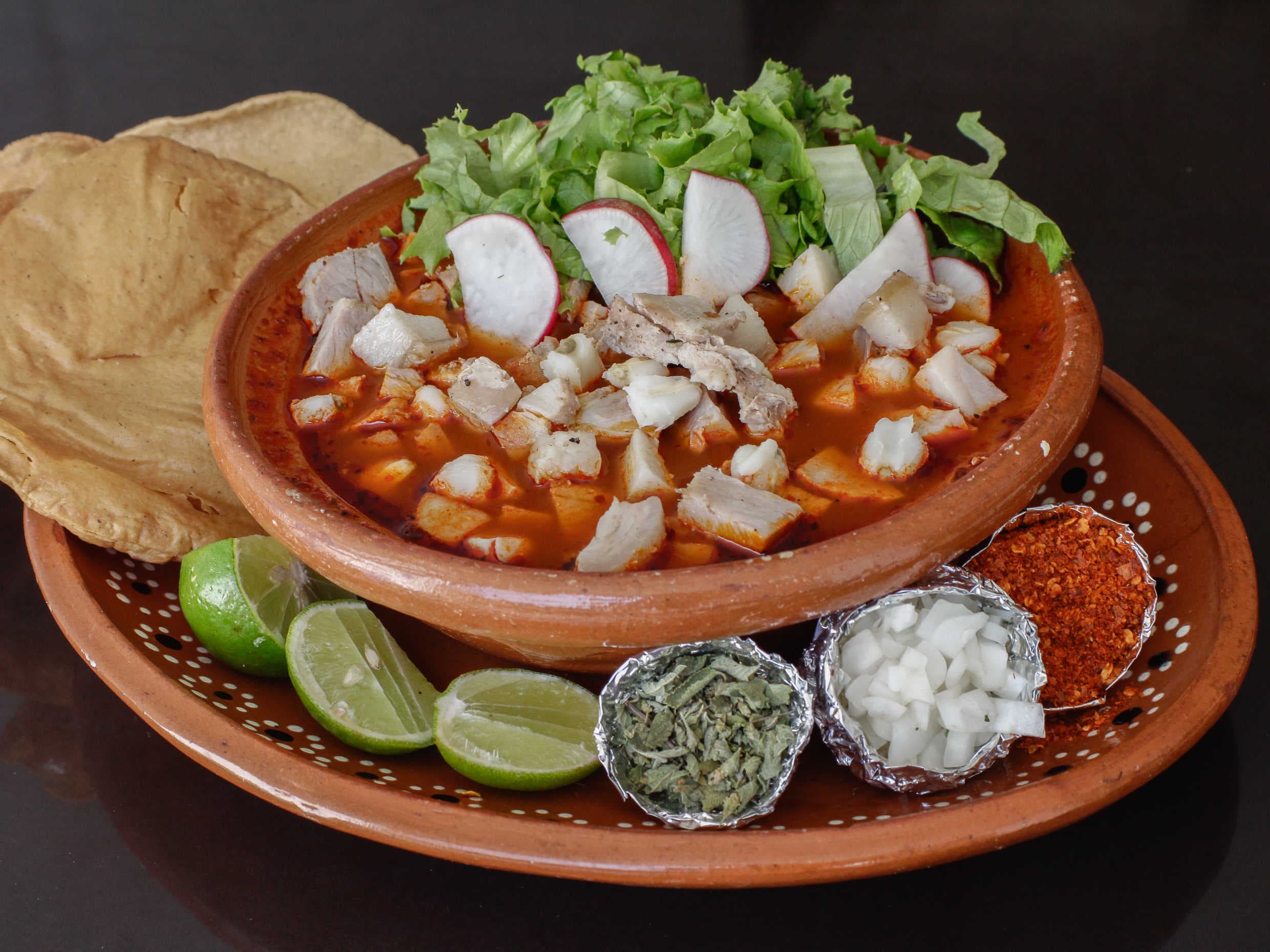 Pozole Rojo de Puerco
