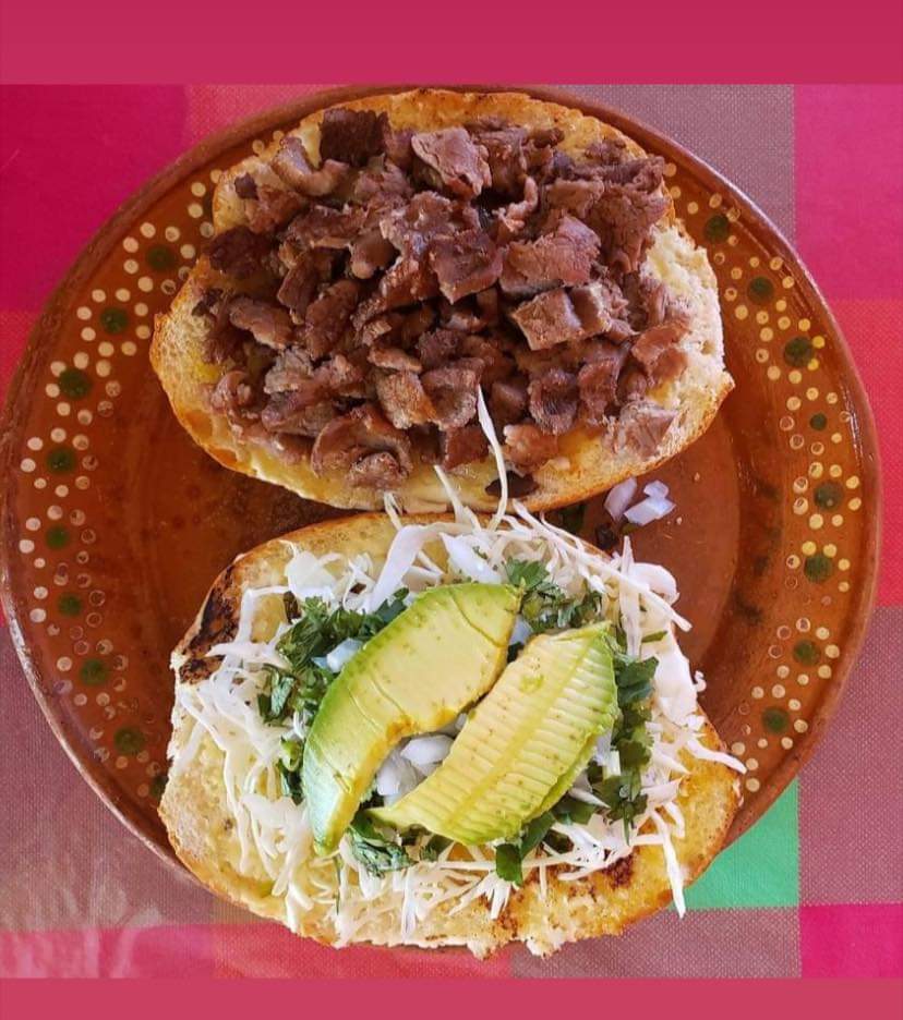 Torta de Asada + Agua