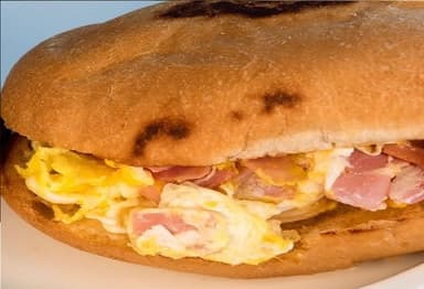 Torta de Huevo con Jamón
