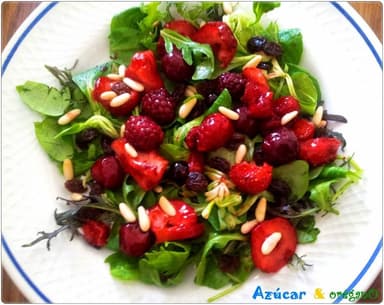 Ensalada de Frutos Rojos (Porción)