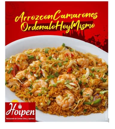 Arroz con Camarones Medio