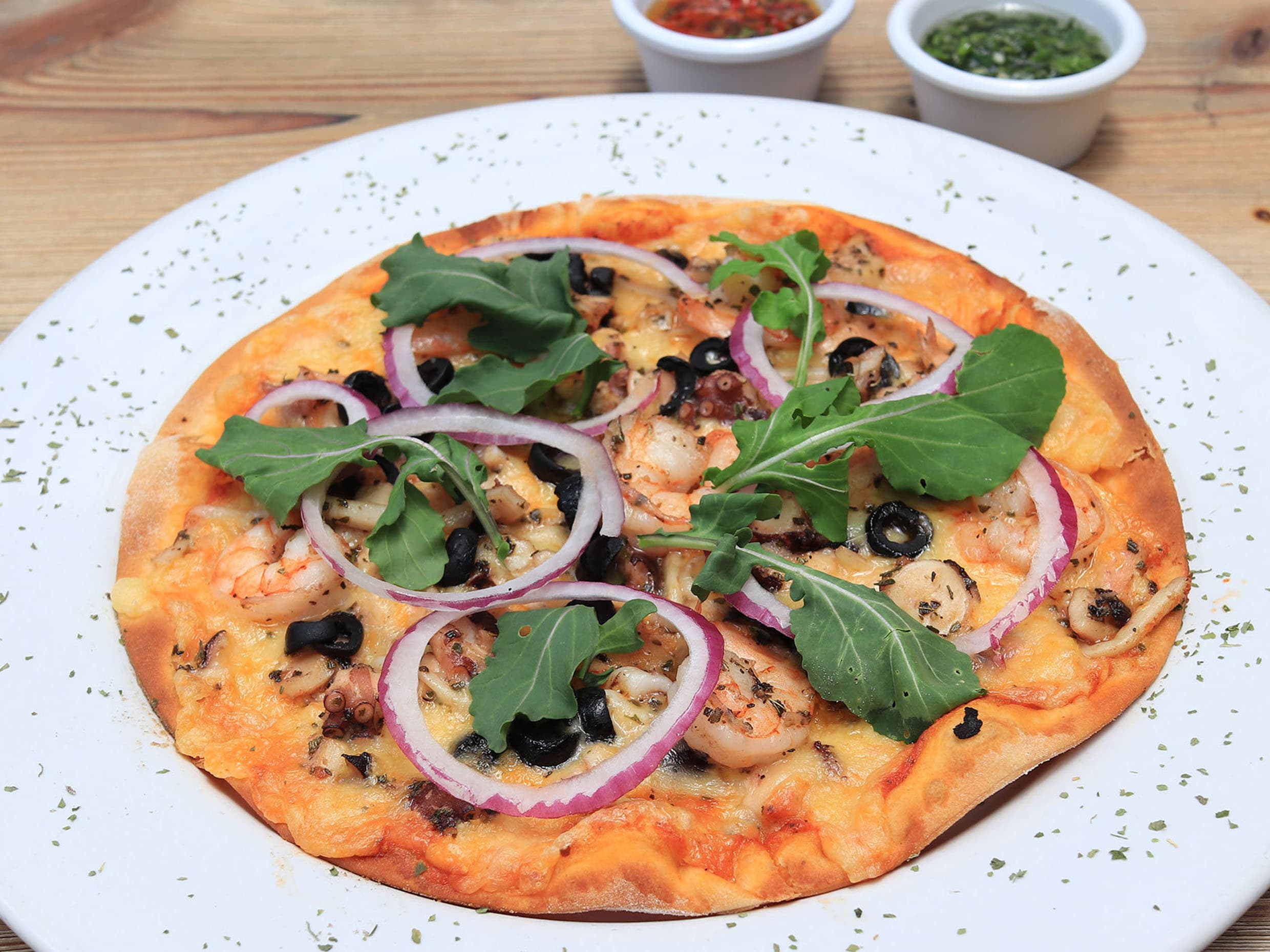 Pizza Mariscos