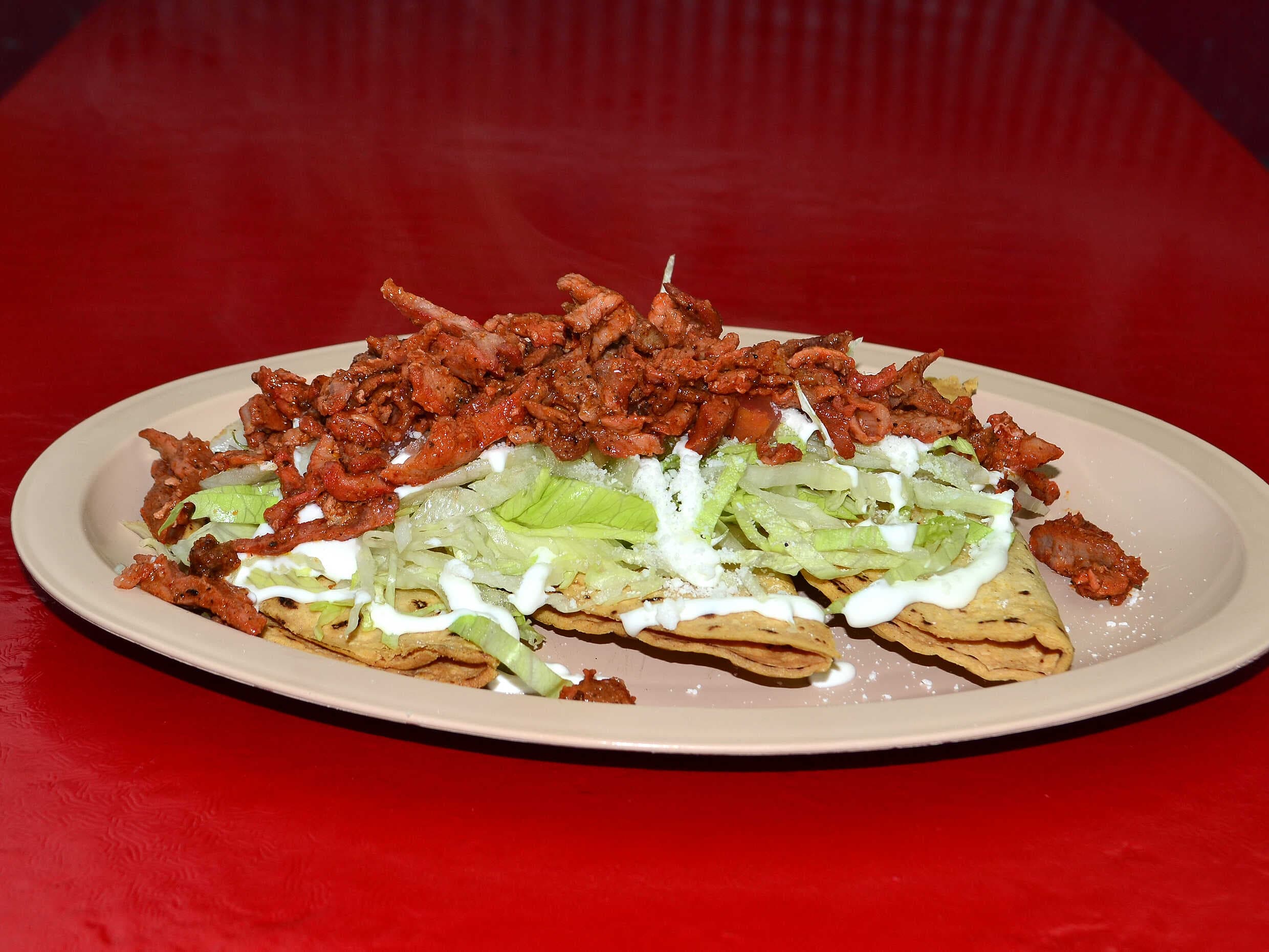Tacos Dorados de Pastor