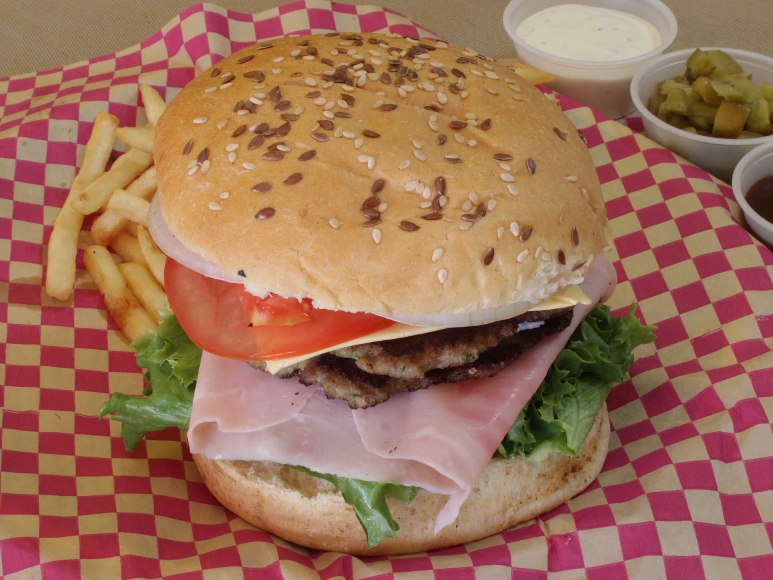 Hamburguesa Hawaiana