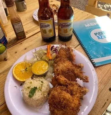 Camarones al Coco