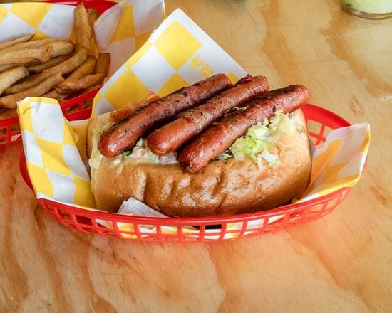 Dogo Triple Winnie con Papas