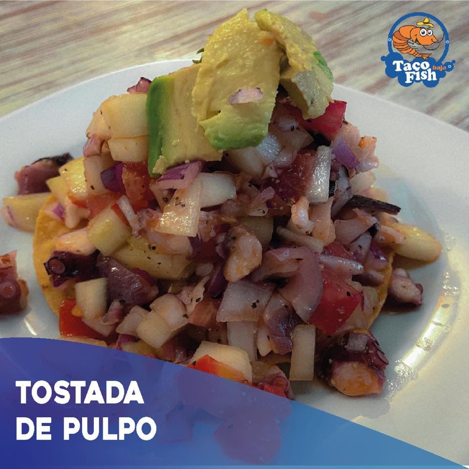 Tostada de Pulpo