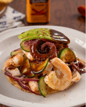 TOSTADA DE PULPO