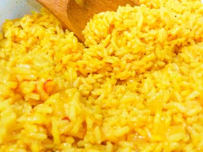 Arroz con Azafrán