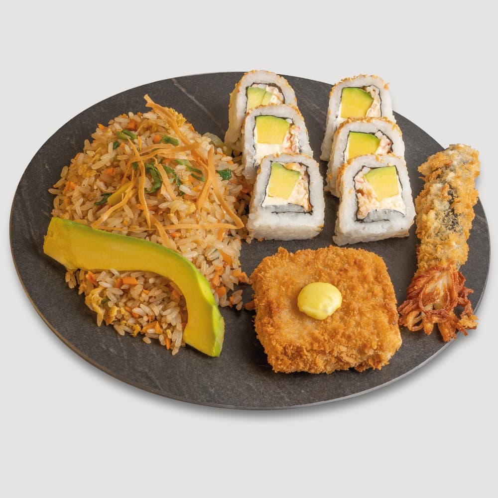 Bento de Pollo a la Naranja
